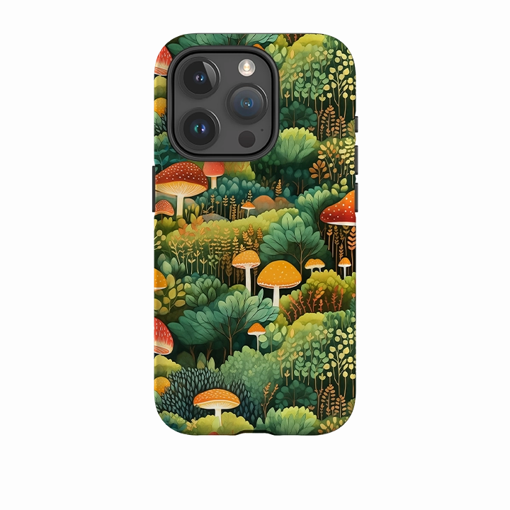 Portable Shield Modern Frame iPhone Tough Case - Gwydir Forest