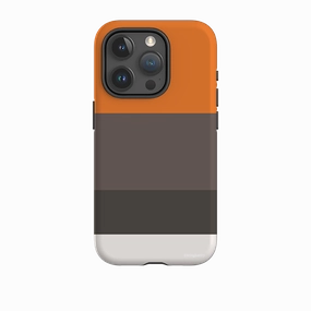 Minimal Detail Protective Fit iPhone Tough Case - Los Angeles Chroma