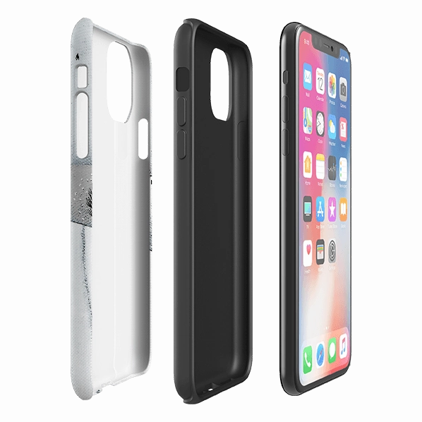 Matte Finish iPhone Tough Case - Snowy Landscape By Natasha Newton