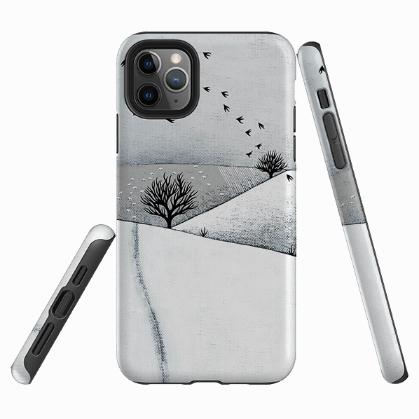 iPhone Tough Case - Snowy Landscape By Natasha Newton Compact Style
