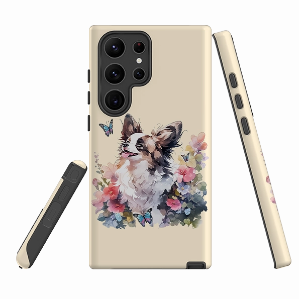 Enhanced Durability Work Essentials Samsung Tough  Case - Cute Dog D