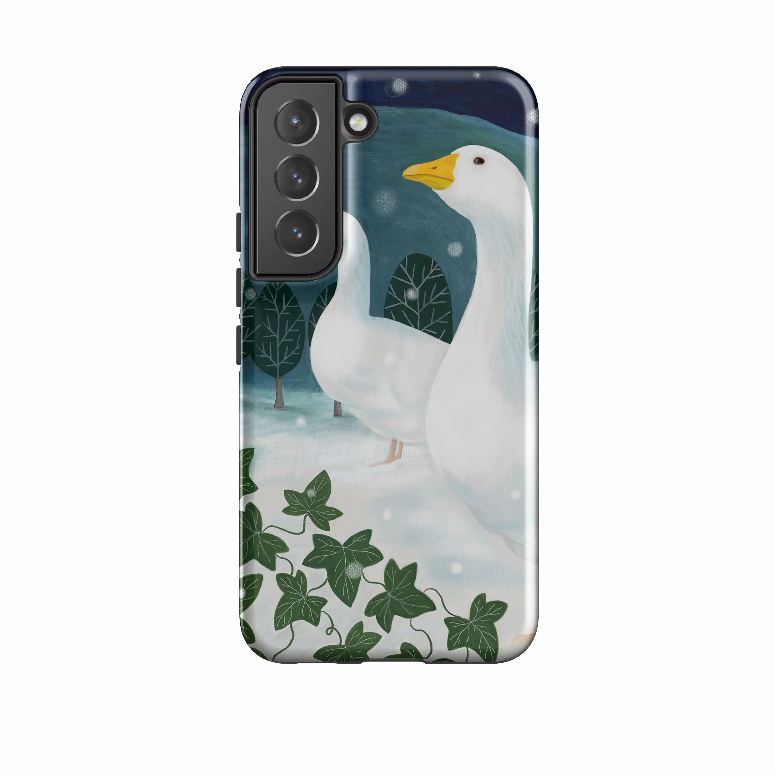 Samsung Tough Case - Winter Geese By Bex Parkin Outdoor Adventure Comfort Feel