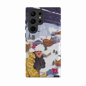 Classic Style High strength Samsung Tough Case - Courchevel By Caroline Bonne Muller