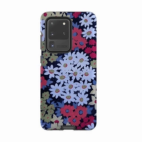 Samsung Tough Case - Sandpiper Floral By Sarah Campbell Protective Fit Smooth Craft