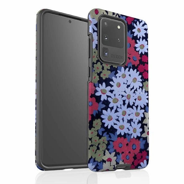 Modern feature Samsung Tough Case - Sandpiper Floral By Sarah Campbell