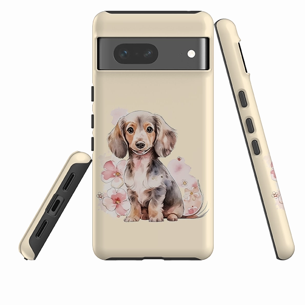 Light Shield Google Tough  Case - Cute Dog Q