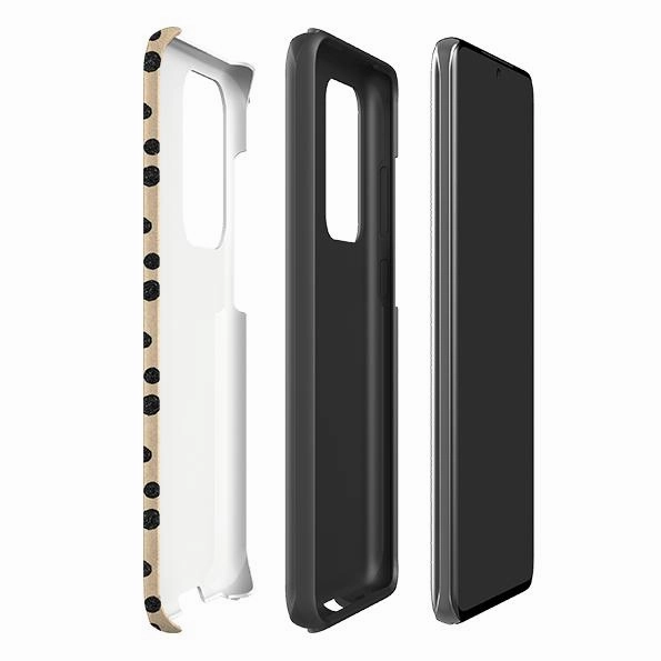 Samsung Tough Case - Sand Dots Stylish Layer