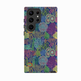 Smooth Craft Flexible Design Samsung Tough Case - Coral By Natalie Pedetti Prack