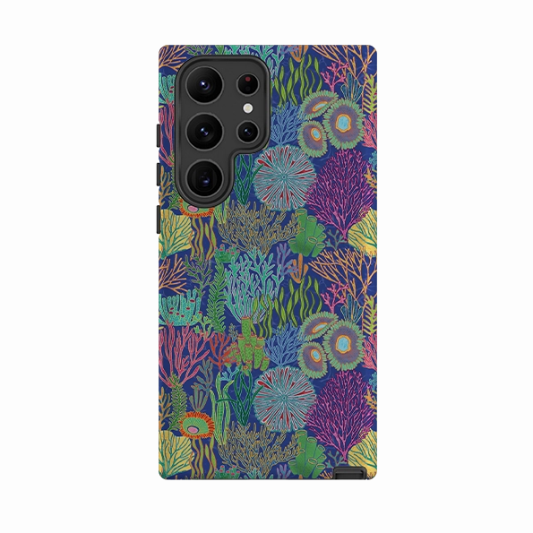 Smooth Craft Flexible Design Samsung Tough Case - Coral By Natalie Pedetti Prack