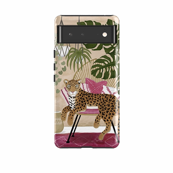 Google Tough Case -  Boho Leopard Cream By Bex Parkin Smooth Texture Pattern