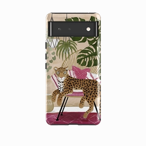 Google Tough Case -  Boho Leopard Cream By Bex Parkin Smooth Texture Pattern