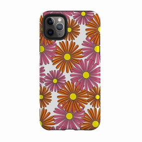 Durable Frame Premium Look iPhone Tough Case - Sunny