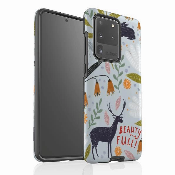Samsung Tough Case - Beautiful By Lee Foster Wilson Durable Build Texture Glossy Look