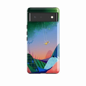 Minimalist Aesthetic Google Tough Case -  Breathe By Mia Underwood