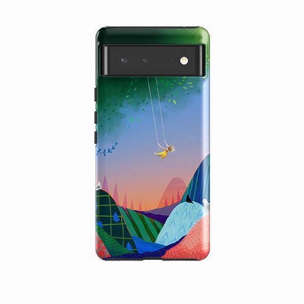 Minimalist Aesthetic Google Tough Case -  Breathe By Mia Underwood