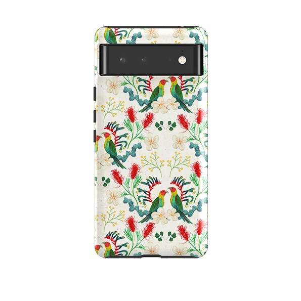 Google Tough Case -  Rainbow Lorikeet By Katherine Quinn Smooth Feel Surface