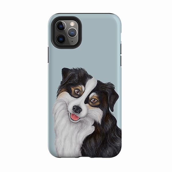 Practical Design Trendy Texture iPhone Tough Case - Collie By Catherine Rowe