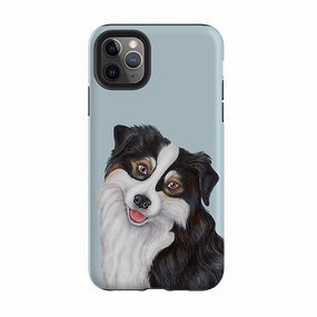 Practical Design Trendy Texture iPhone Tough Case - Collie By Catherine Rowe