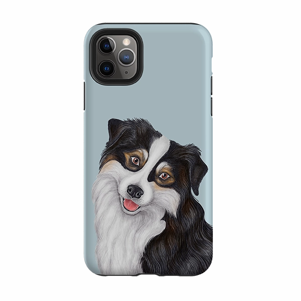 iPhone Tough Case - Collie By Catherine Rowe Anti Shock