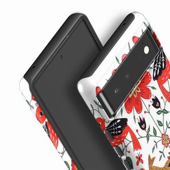 Google Tough Case -  Birds And Floral By Suzy Taylor Student Gear