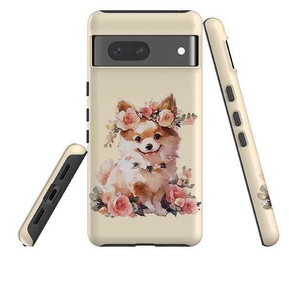 Flexible Comfort Google Tough  Case - Cute Dog A