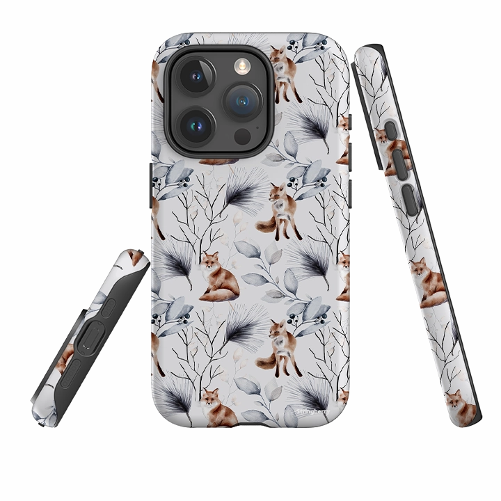 iPhone Tough Case - Foxy Xmas II Classic Touch Fashion Edge