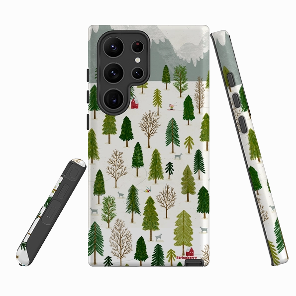 Samsung Tough Case - Winter Landscape III By Katherine Quinn Sleek Appearance
