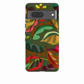 Practical Design Sleek Edge Google Tough Case -  Autumn Leaves By Sarah Campbell