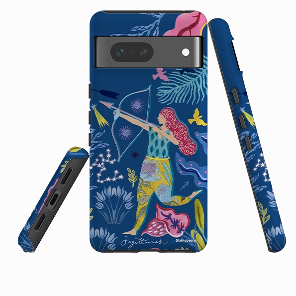Google Tough Case -  Sagittarius By Emma Frances Grant Elegant Surface Texture Ultra Thin