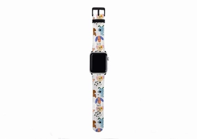 Outdoor Fashion Fit Daily Performance Cute Dogs Apple Watch Strap