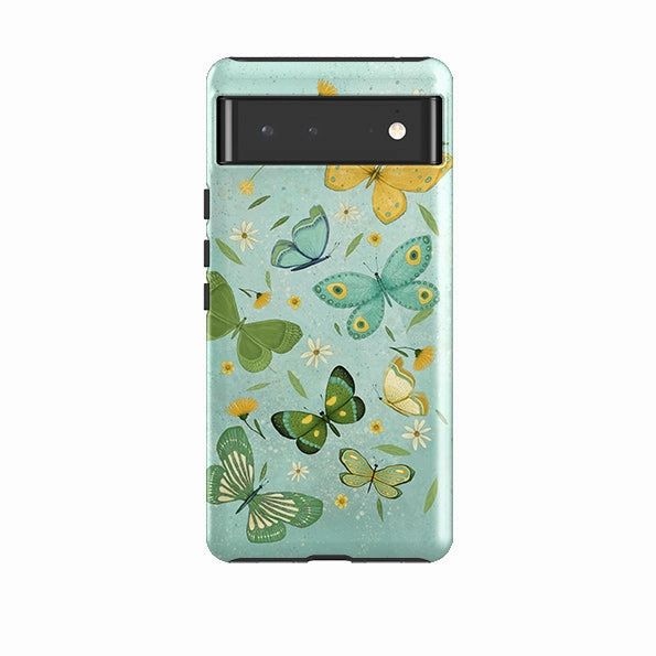 Google Tough Case -  Butterflies By Maja Lindberg Outdoor Use