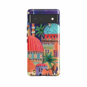 Protective Quality Minimal Build Texture Google Tough Case -  Magical Nights 2 By Caroline Bonne Muller