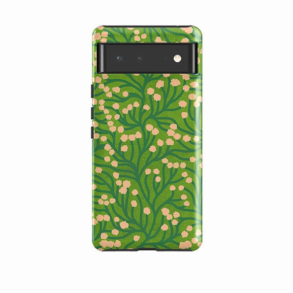Google Tough Case -  Vine Pink And Teal By Katherine Quinn Comfort Build