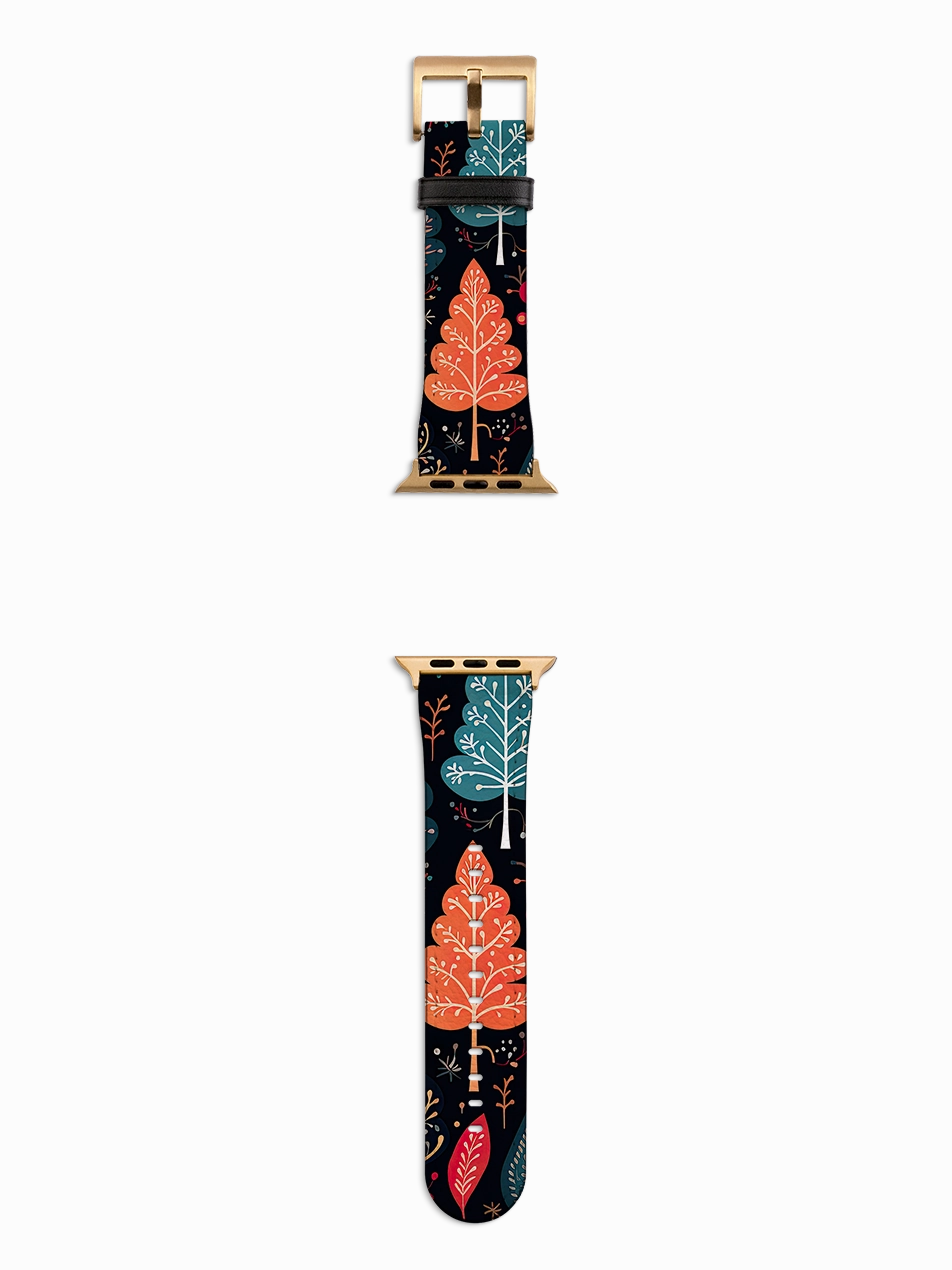 Breathable Option Dark Winter Forest