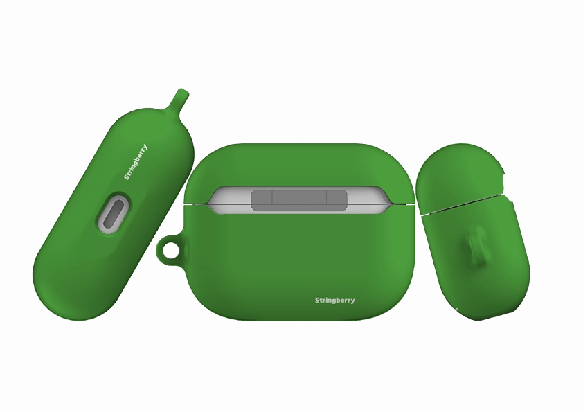 Delhi Green Airpod Pro Case ( Gen 1 & 2 ) compact travel airpods holder everyday business companion