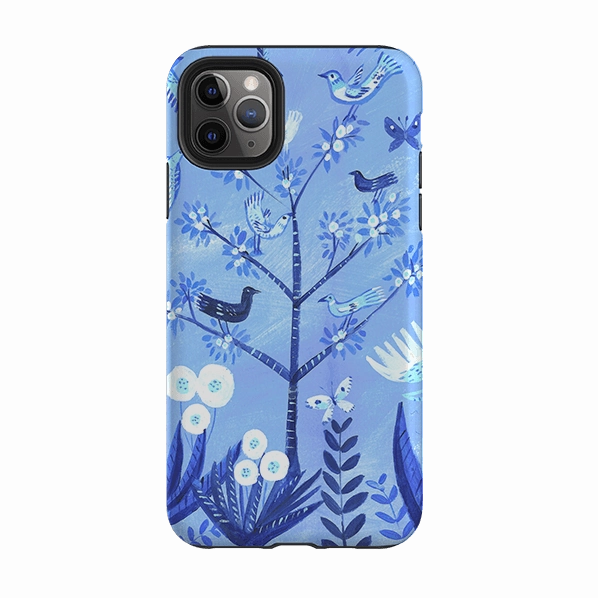 iPhone Tough Case - Folk Art By Mary Stubberfield Grip Layer