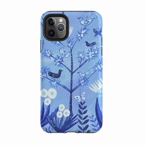 iPhone Tough Case - Folk Art By Mary Stubberfield Grip Layer