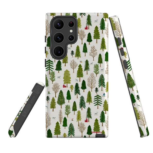 Samsung Tough Case - Winter Landscape IV By Katherine Quinn Compact Texture Sleek Form