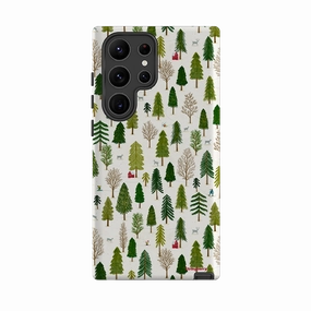 Minimal Grip Samsung Tough Case - Winter Landscape IV By Katherine Quinn