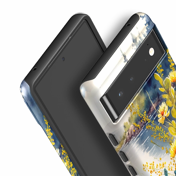 Hybrid Material Stylish frame Google Tough Case -  Buttermere