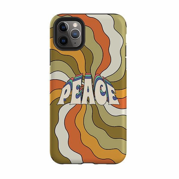 Slim Edge Grip Enhanced iPhone Tough Case - Peace B