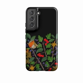 Samsung Tough Case - Sloe Robin By Bex Parkin Elegant Style Rugged Grip