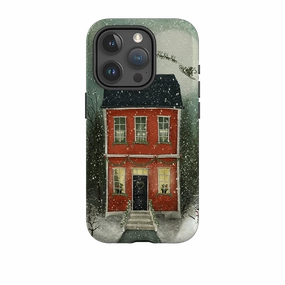 iPhone Tough Case - Night Before Christmas By Maja Lindberg Flexible Edge