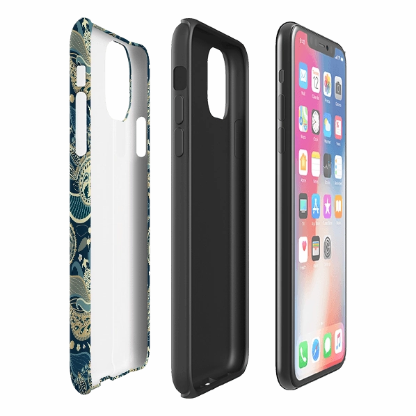 iPhone Tough Case - Wedmore Smooth Look Texture Sleek Build