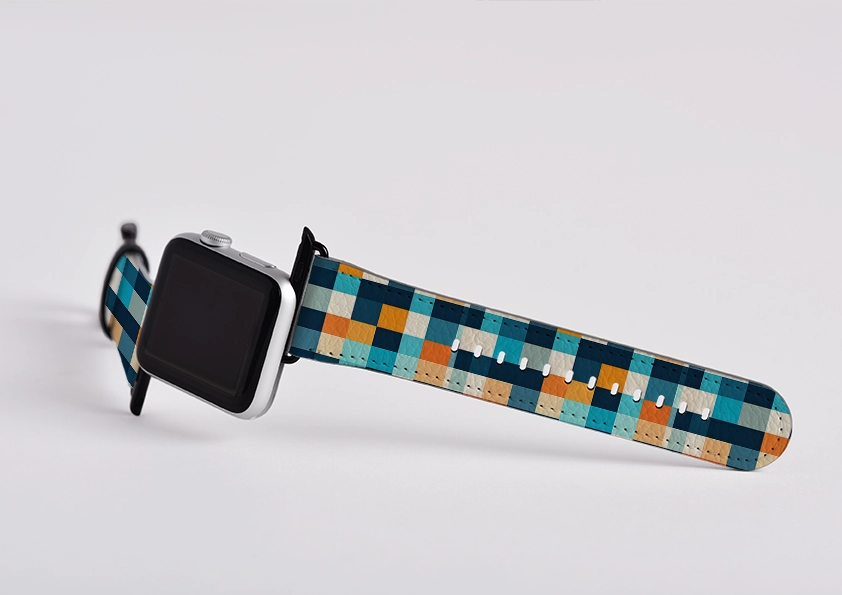 Modern Fashion Look Comfort Active Style Dublin Gingham Apple Watch Strap