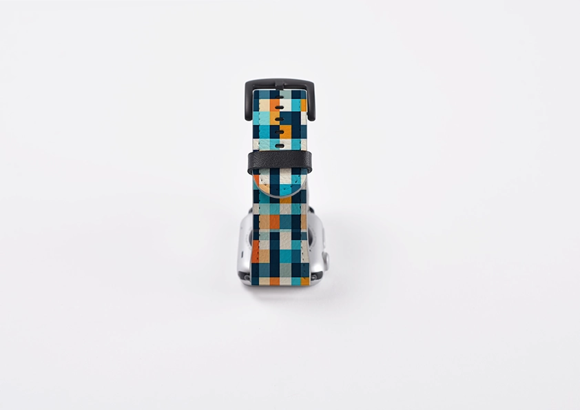 Dublin Gingham Apple Watch Strap Flexible Comfort Strap Simple Look