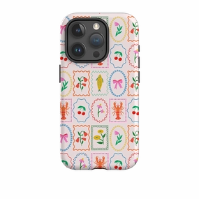 Comfort Finish Layer iPhone Tough Case - Chic Stamps