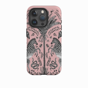 Elegant Pattern Design iPhone Tough Case - Zebra By Catherine Rowe