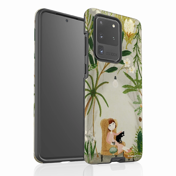 High strength Samsung Tough Case - Imaginarium Garden I By Katherine Quinn