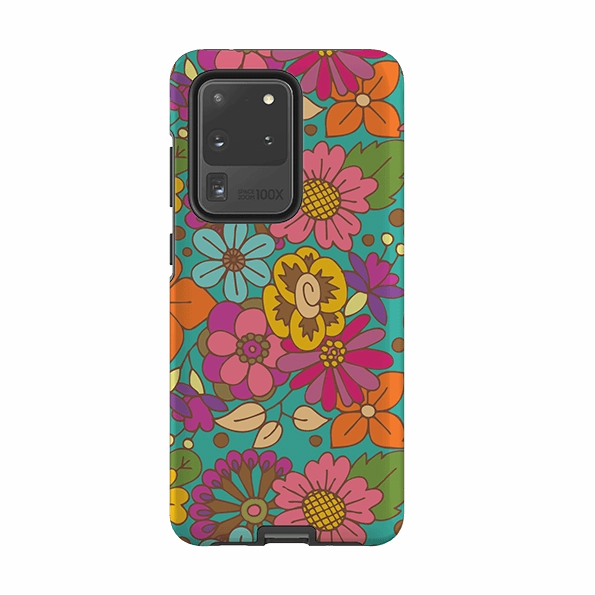 Matte Edge Easy Removal Samsung Tough Case - Summer By Amelia Bowman